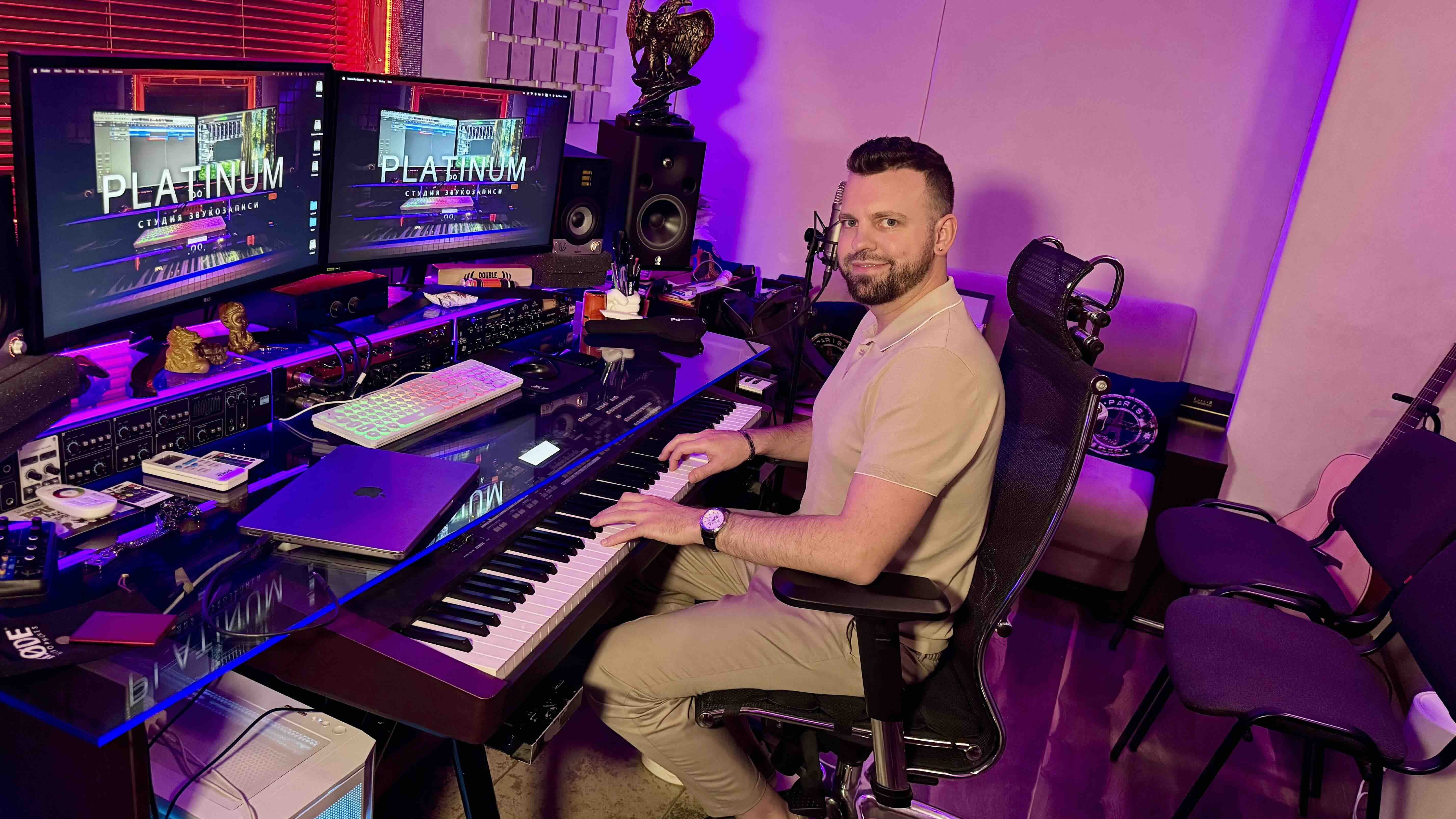 Продюсер PlatinumRecords Александр Александров Преподаватель курса звукорежиссера в PlatinumRecords